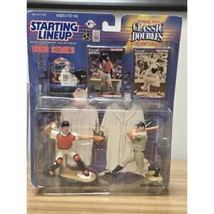 Vintage New York Yankees Starting Lineup Yogi Berra Thurman Munson Figure 1998